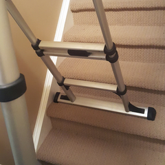 Telescopic Aluminium Combi Ladder 2.02m / 2.6m / 3.2m