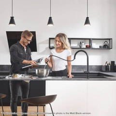 Hansgrohe Talis M54 Single Lever Kitchen Mixer with Pull Out Spout 210 2jet - 72842000 / 72842670