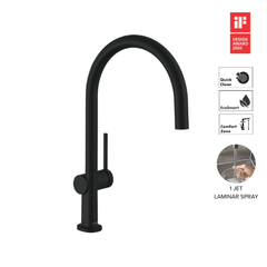 Hansgrohe Talis M54 Single Lever Kitchen Mixer 220, EcoSmart, 1jet - 72843000 / 72843670