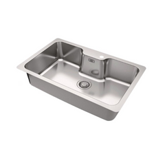 Franke Bell Stainless Steel Undermount Single Bowl Kitchen Sink 745mm - BCX 110-75TL