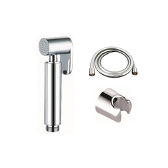 h+m Brass Bidet Spray Set with ABS Wall Bracket, 1.2m PVC hose - BDS7
