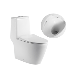 h+m Turbo Tornado One Piece Floorstanding Toilet - HMW005