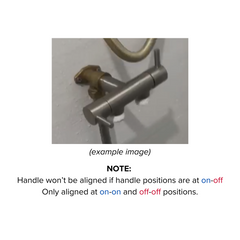 h+m Brass 2-Way Angle Valve - JF162101