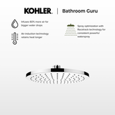 Kohler Katalyst Air 10" Showerhead 18359T