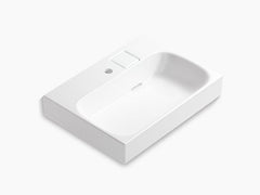Kohler Maxispace Hydroshield 600mm Vanity Cabinet with 1 Tap Hole Washbasin Set – Light Wood K96120T10
