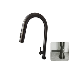 h+m Cold Water Kitchen Tap with Pull-Out Spout - KX8111