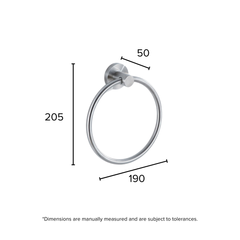 H+M Towel Ring (Stainless Steel Finish) - KC75033