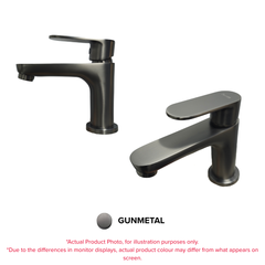 h+m Flip Lever Cold Water Basin Tap - KX7443