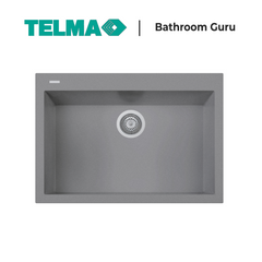 Telma Single Bowl Granite Kitchen Sink - 760mm