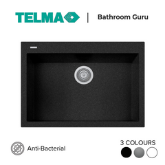 Telma Single Bowl Granite Kitchen Sink - 760mm