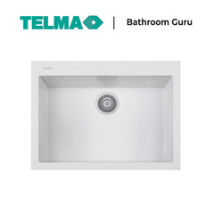 Telma One Single Bowl Granite Kitchen Sink 690mm