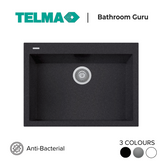 Telma One Single Bowl Granite Kitchen Sink 690mm