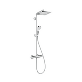 Hansgrohe Crometta E Showerpipe 240 1jet 2 ticks with Thermostat Varia - 26152009