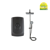 Mayer Mistral Instant Heater with Rain Shower in Gunmetal - MSH99