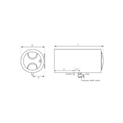 AOSmith Gen 6 Digital Water Heater CEWHR-40/50