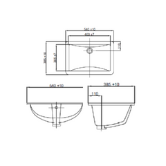 American Standard Studio Undercounter Basin CL0474I-6DACTLU