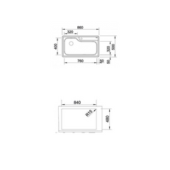 Blanco Plenta 9 insert sink 235639