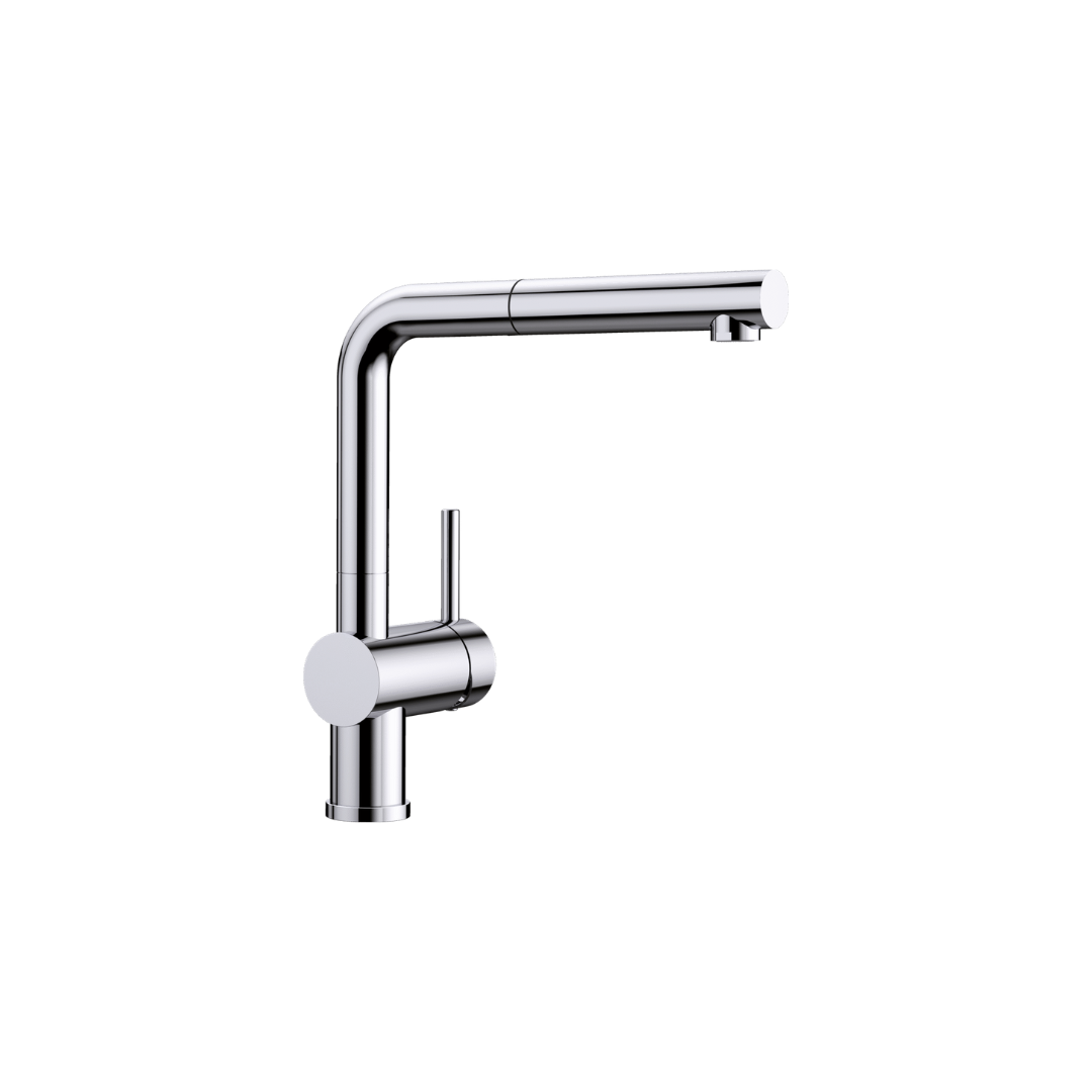 Blanco Linus-S pull-out kitchen mixer chrome 512402