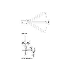 Blanco Mida-S XL pull-out kitchen mixer 524707