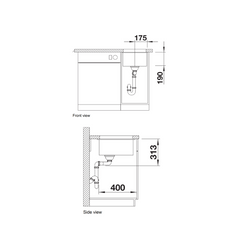 Blanco Subline 320-U undermount sink 525983