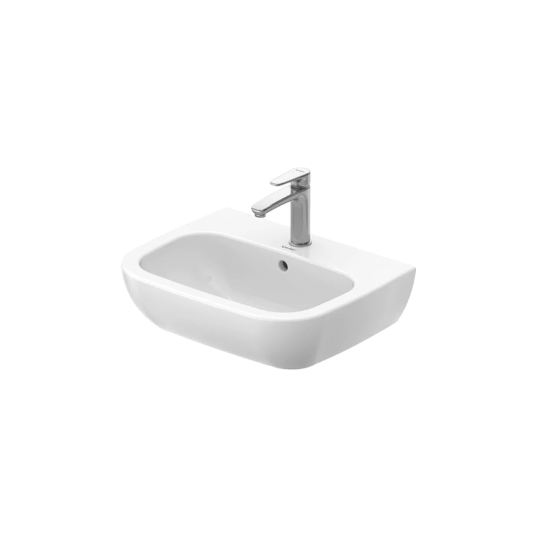 Duravit D-code wall-hung washbasin DUR-23105500002-WHI