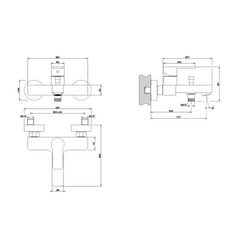 Gessi Emporio Venezia Exposed Bath Mixer 47214-031