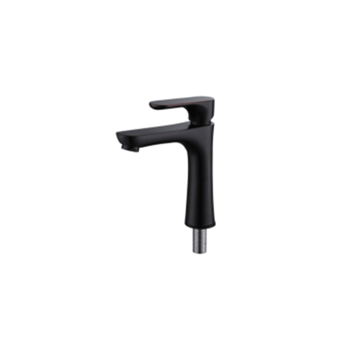 H+M Flip-lever cold water tap black HMKX1320MB