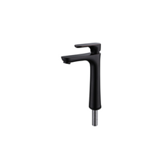 H+M Flip-lever high-rise cold water tap black HMKX1321MB