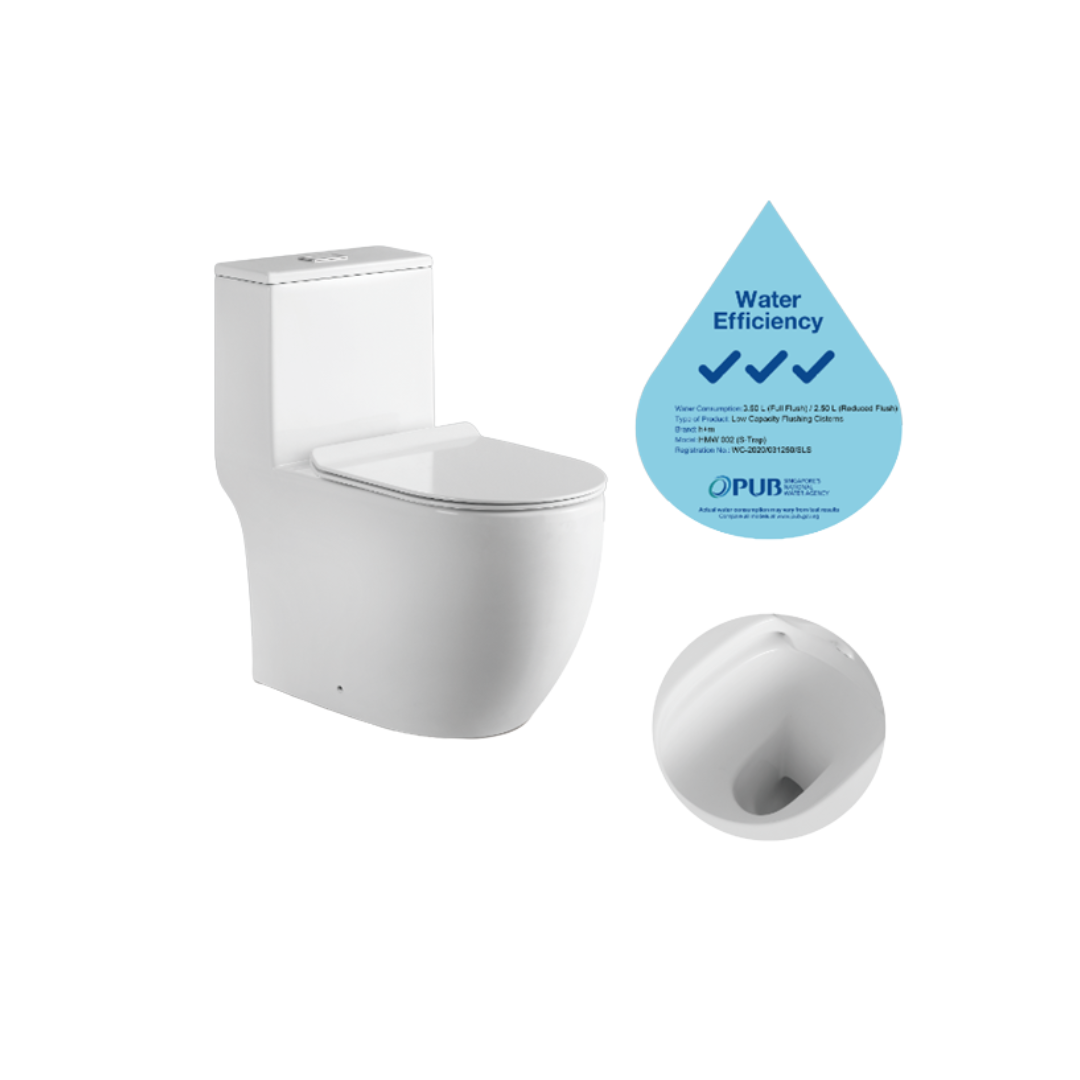 H+M One-Piece floorstanding WC HMW002