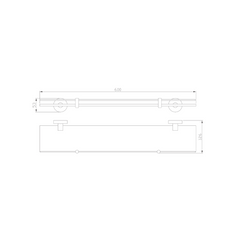 H+M Glass Shelf - 812760