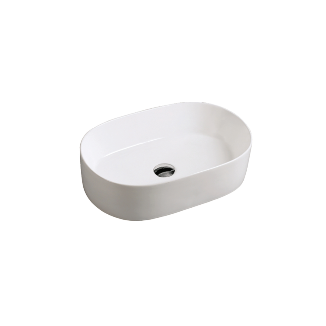 H+M Countertop basin H+M-K385-WHI