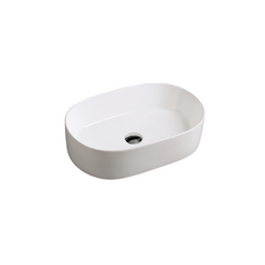 H+M Countertop basin H+M-K385-WHI
