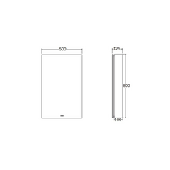 Kohler VERDERA Mirror Cabinet 20" K-26386TLNA