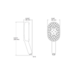 Kohler Statement Multi-function Handshower K26284TBL
