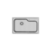 Kohler LISON Self-Rimming Large Single Bowl Stainless Steel Kitchen Sink - K-97577T-1S-NA