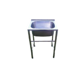 Monic Stainless steel single bowl wall-mount sink with frame MON-FS600-SST