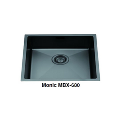 Monic MBX-680 single bowl sink MON-MBX680-BLA