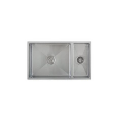 Monic Stainless steel 2-bowl undermount/drop-in MON-SQM730-SST