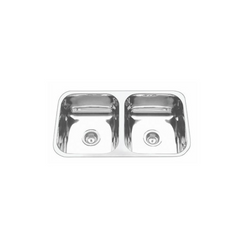 Monic U-780 two- bowl undermount sink MON-U780-SST
