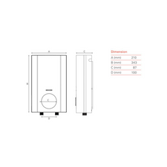 Viessmann Vitowell Easy Premium Instant Heater - 7956389