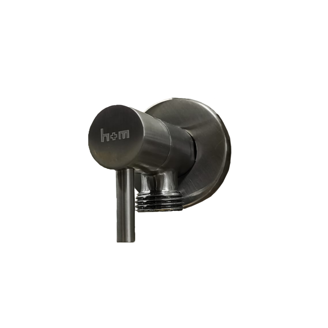 h+m Brass Angle Valve - 1110301