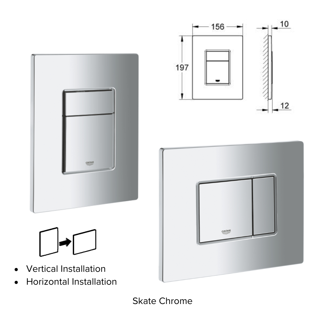 AMERICAN STANDARD Signature Wall Hung Toilet Bundle Set (CCAS3140-W20400F0)