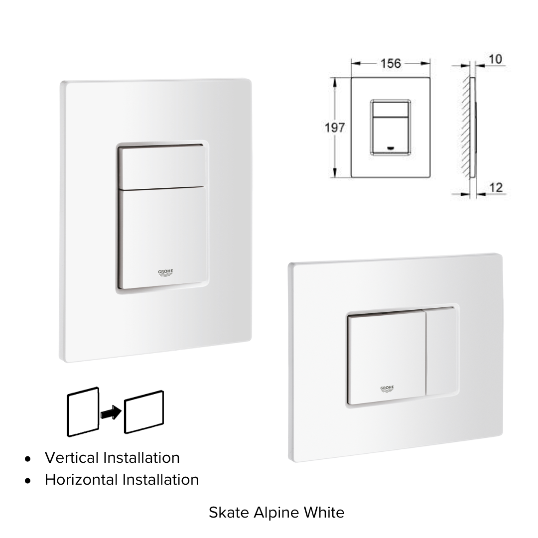 AMERICAN STANDARD Signature Wall Hung Toilet Bundle Set (CCAS3140-W20400F0)