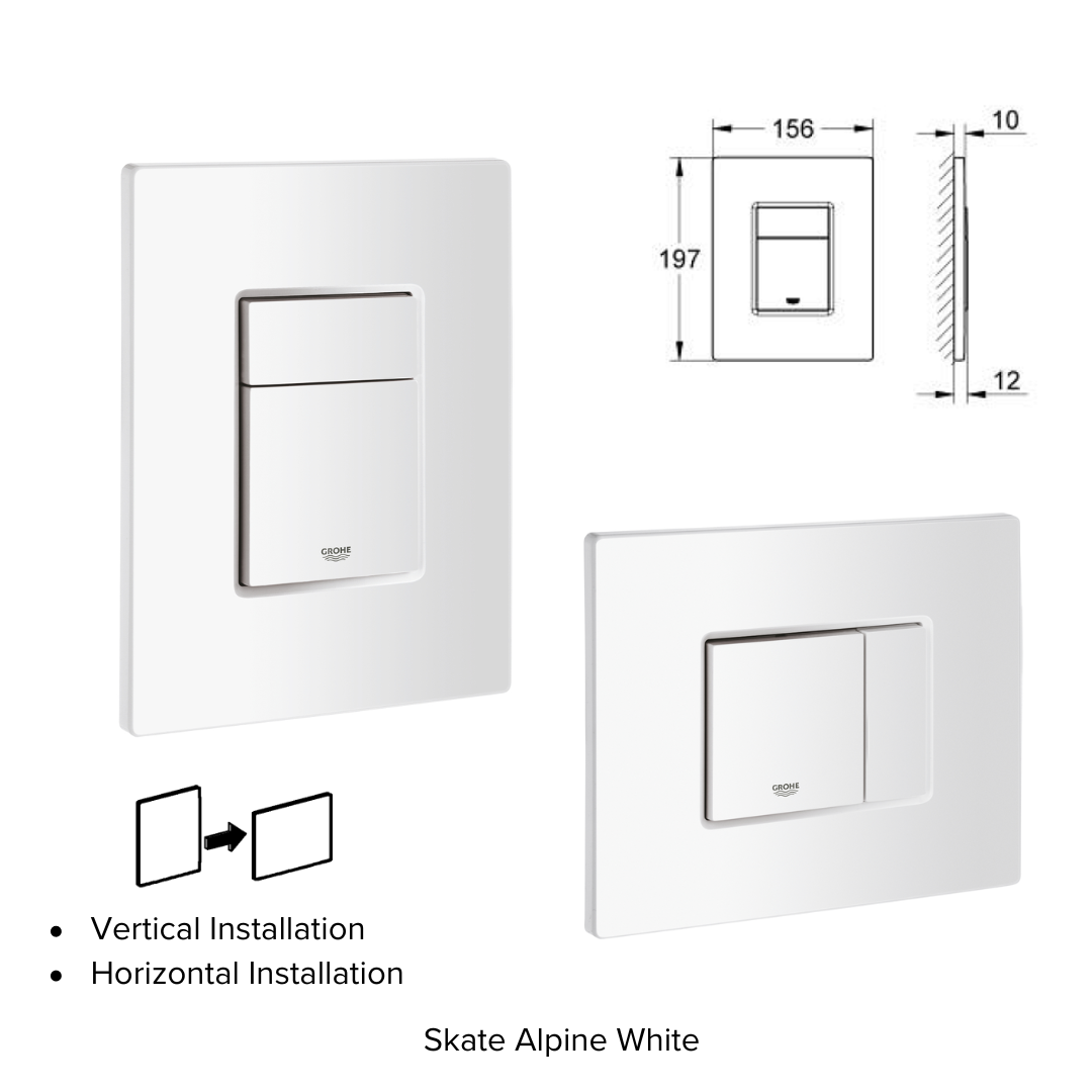 AMERICAN STANDARD Signature Wall Hung Toilet Bundle Set (CCAS3140-3W20400F0)