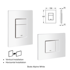 AMERICAN STANDARD Signature Wall Hung Toilet Bundle Set (CCAS3140-W20400F0)