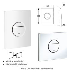 AMERICAN STANDARD Signature Wall Hung Toilet Bundle Set (CCAS3140-W20400F0)