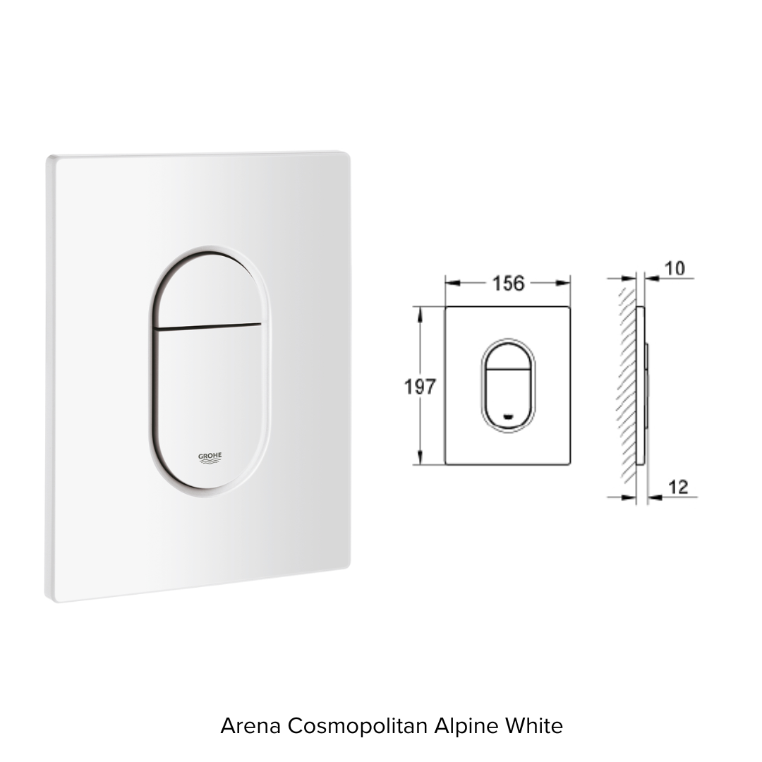 AMERICAN STANDARD Signature Wall Hung Toilet Bundle Set (CCAS3140-W20400F0)