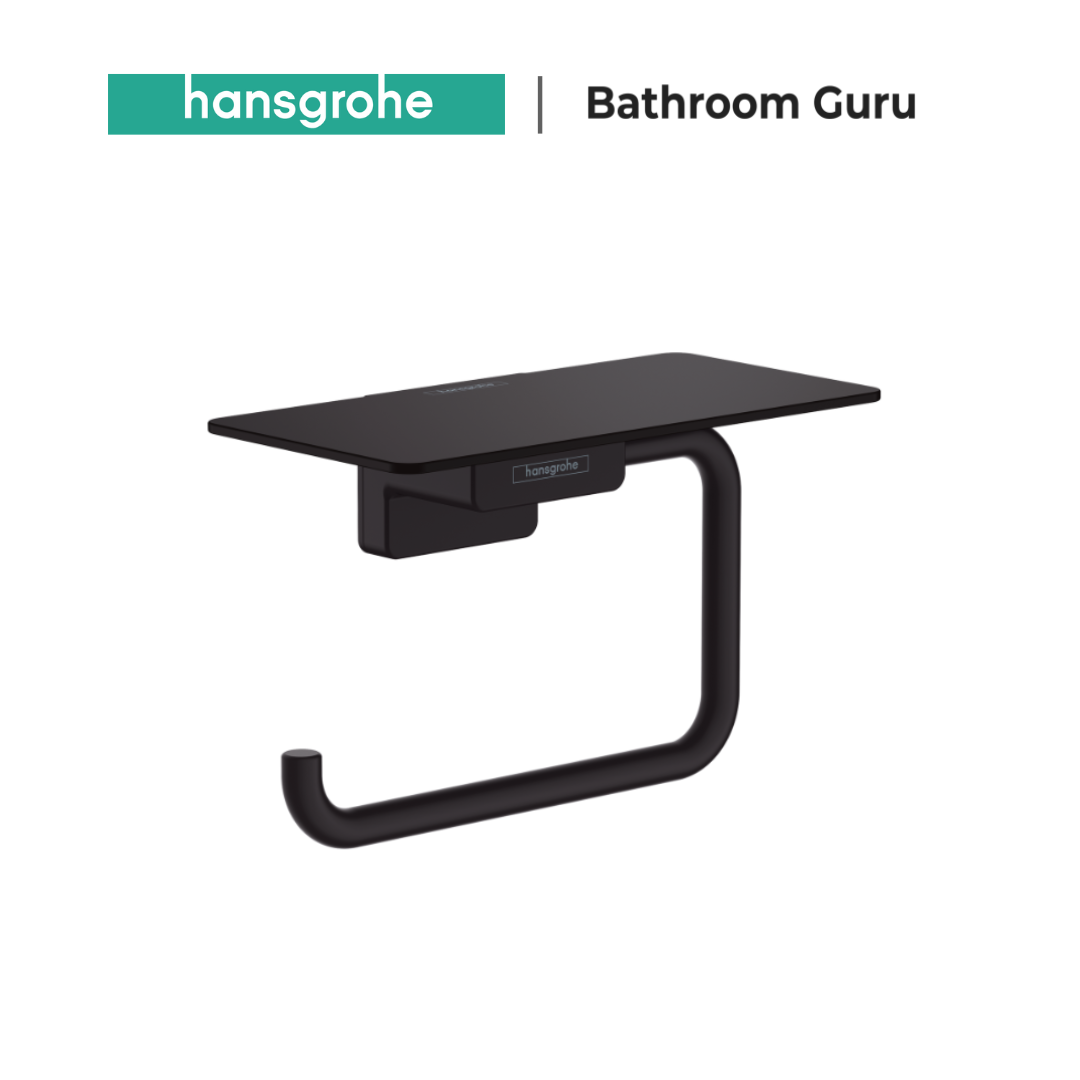 41772007 Hansgrohe Addstoris Roll Holder With Shelf 41772007 / 41772677 ...