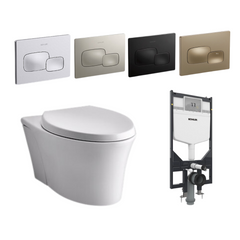 Kohler Veil Wall Hung WC Complete Bundle Set (Front-Actuation)