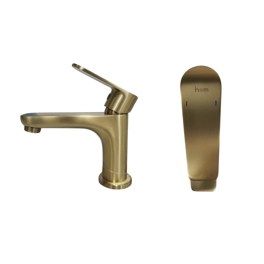 h+m Alpha Single Lever Basin Mixer Without Waste - AP101